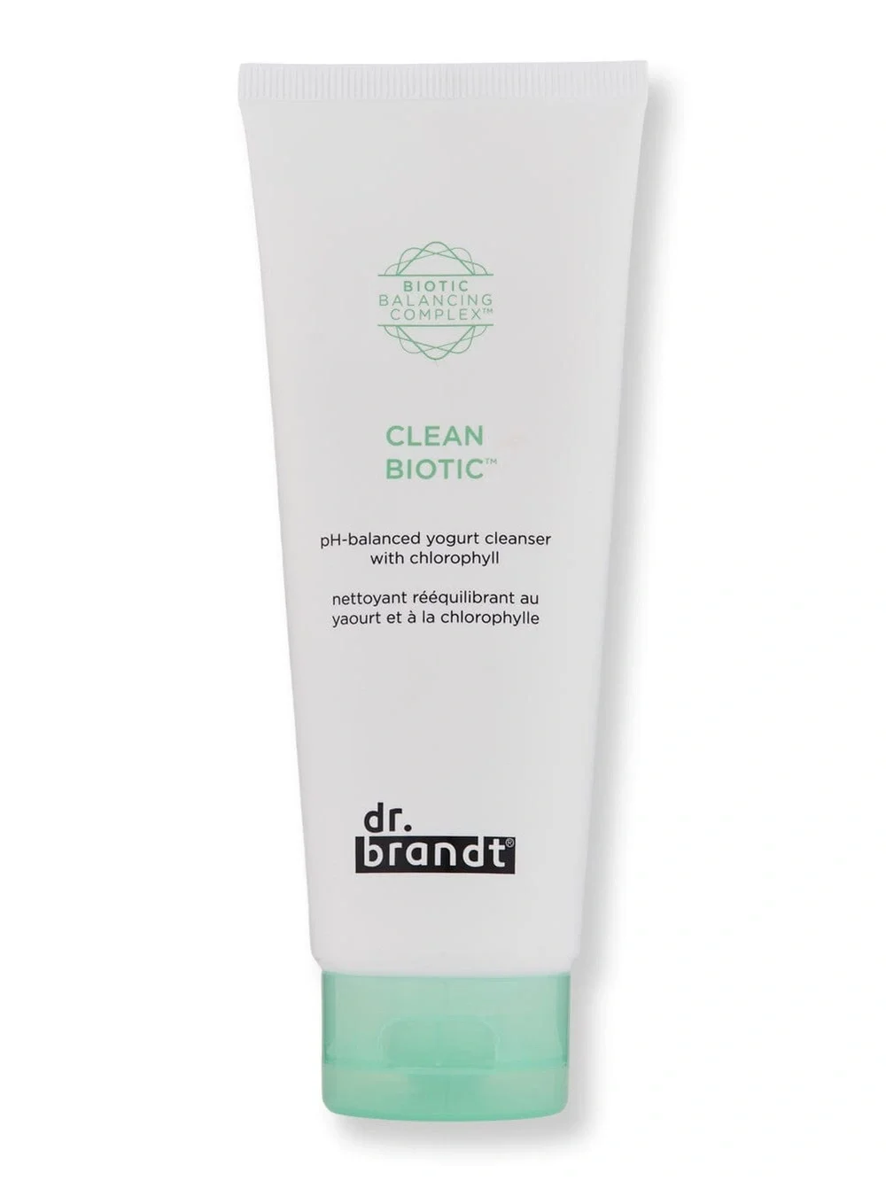 Dr. Brandt Clean Biotic pH-Balanced Yogurt Cleanser with Chlorophyll 3.5 oz NIB